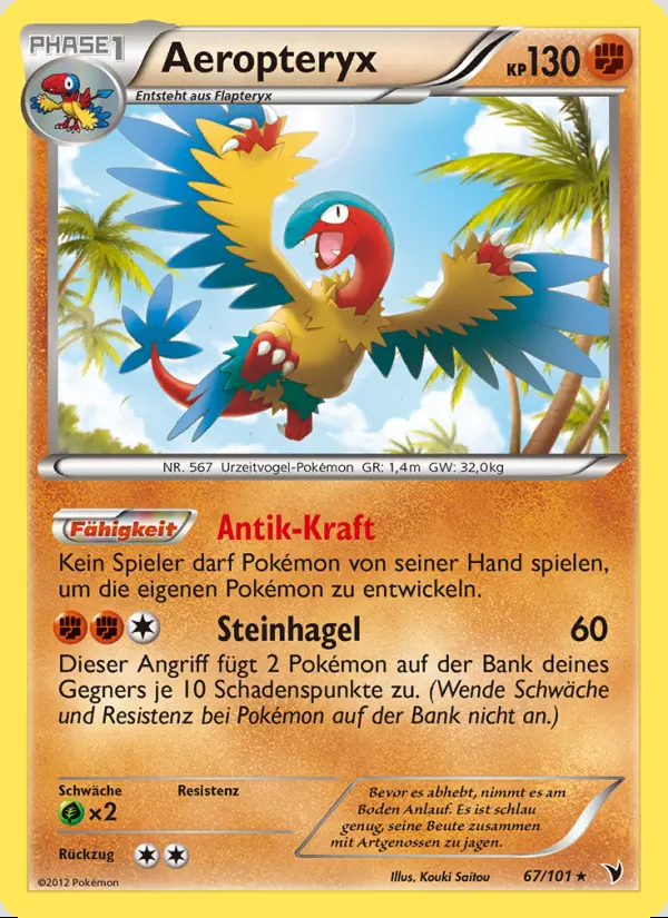 Image of the card Aeropteryx