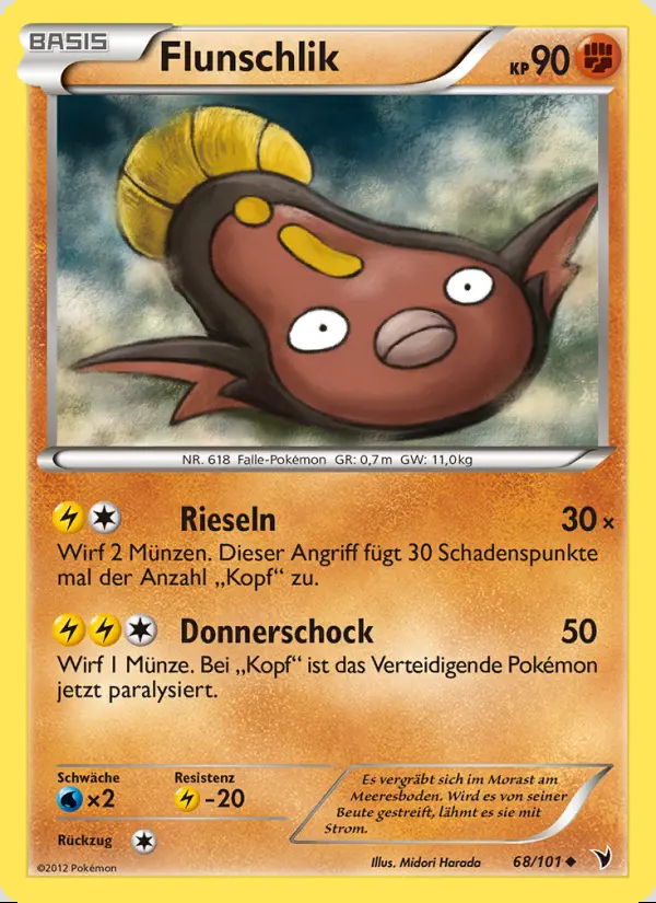 Image of the card Flunschlik