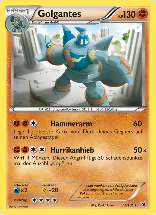 Image of the card Golgantes