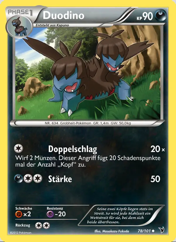 Image of the card Duodino