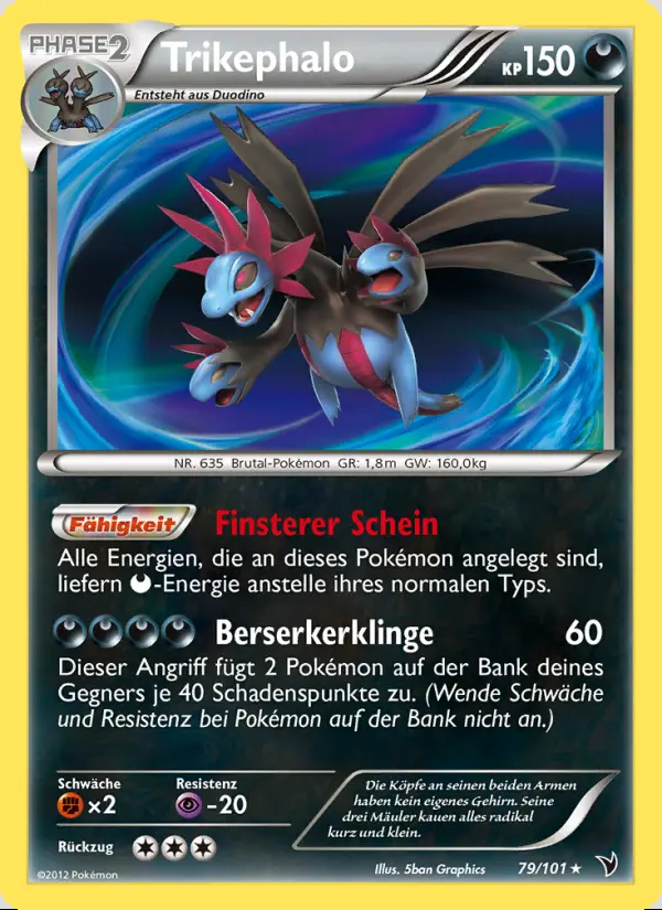 Image of the card Trikephalo