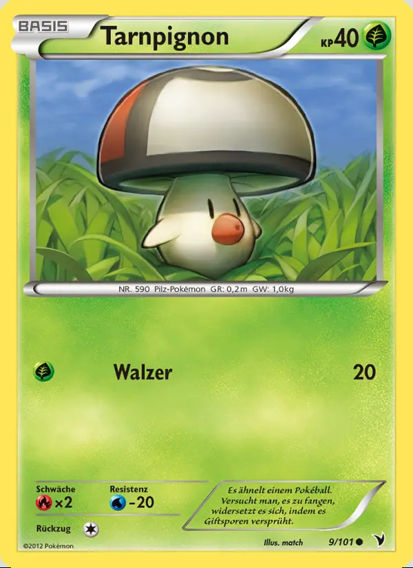 Image of the card Tarnpignon