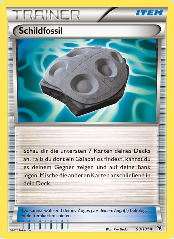 Image of the card Schildfossil