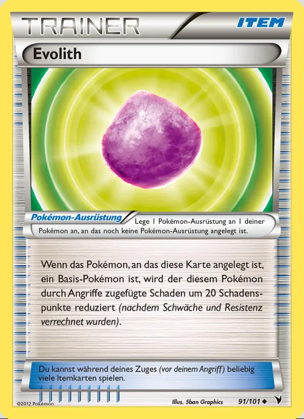 Image of the card Evolith