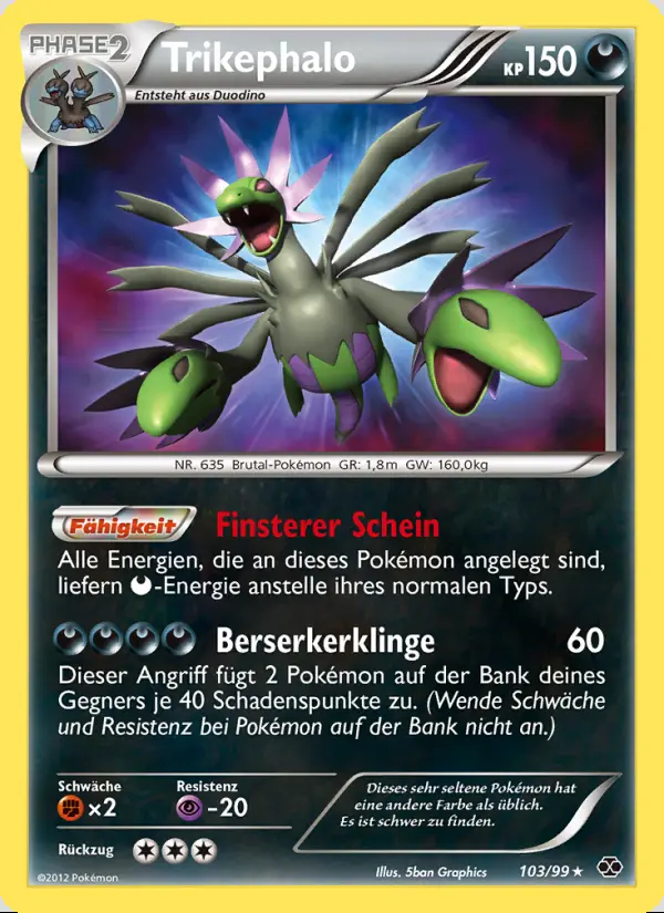 Image of the card Trikephalo