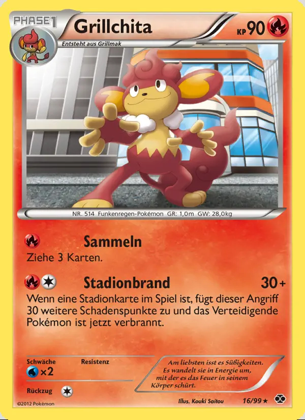 Image of the card Grillchita