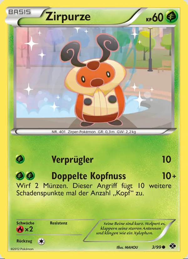 Image of the card Zirpurze