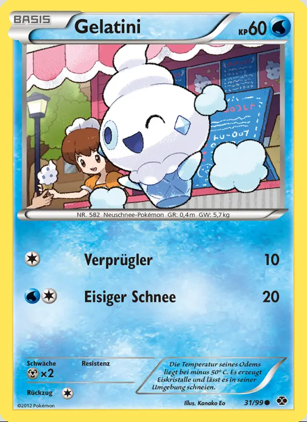 Image of the card Gelatini