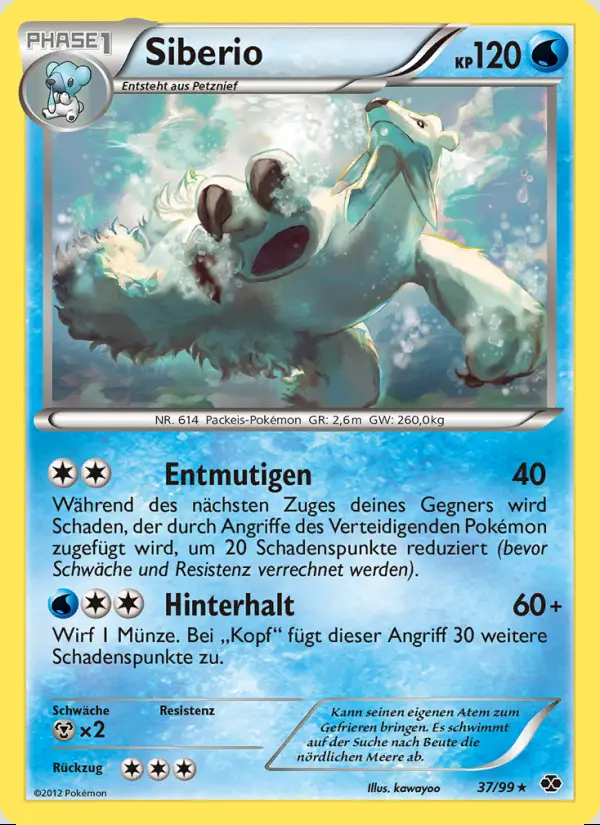 Image of the card Siberio