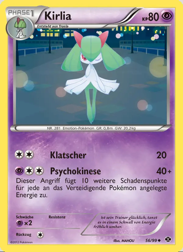 Image of the card Kirlia