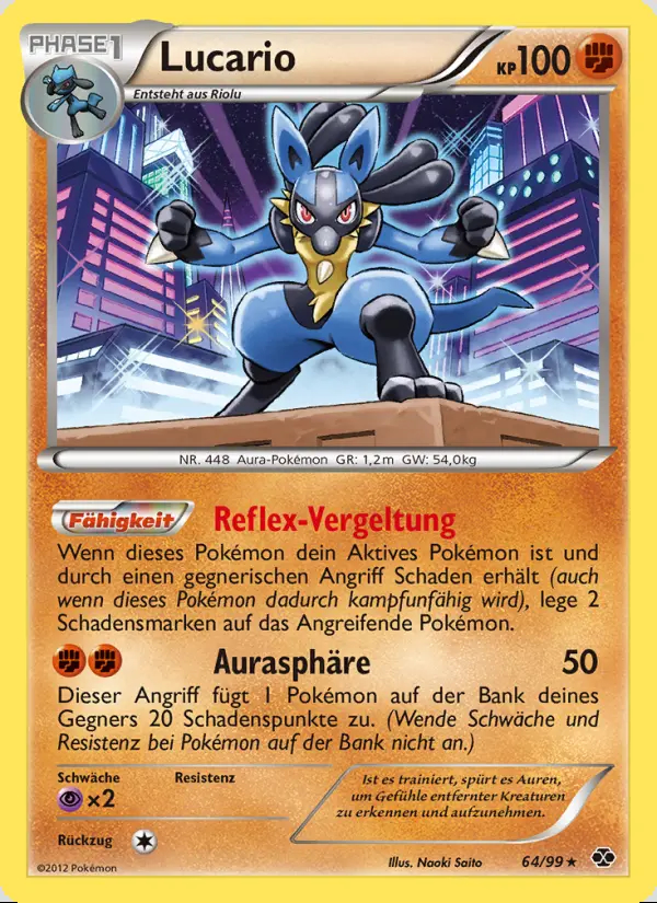 Image of the card Lucario