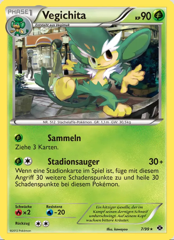 Image of the card Vegichita
