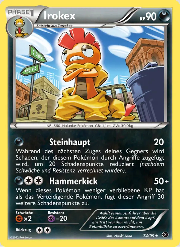 Image of the card Irokex