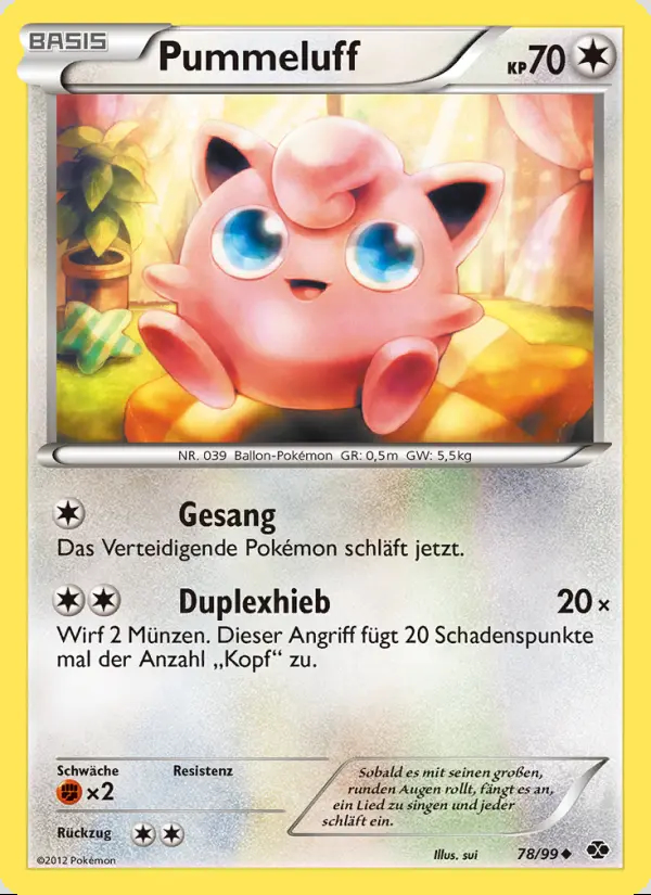 Image of the card Pummeluff