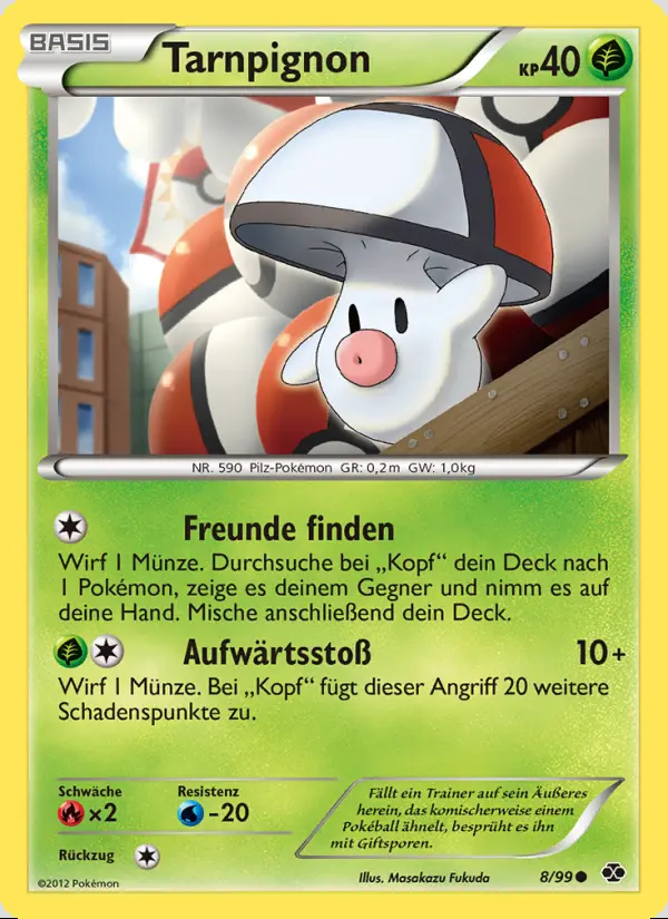Image of the card Tarnpignon
