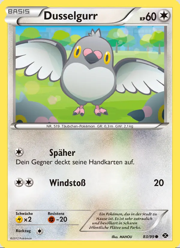 Image of the card Dusselgurr