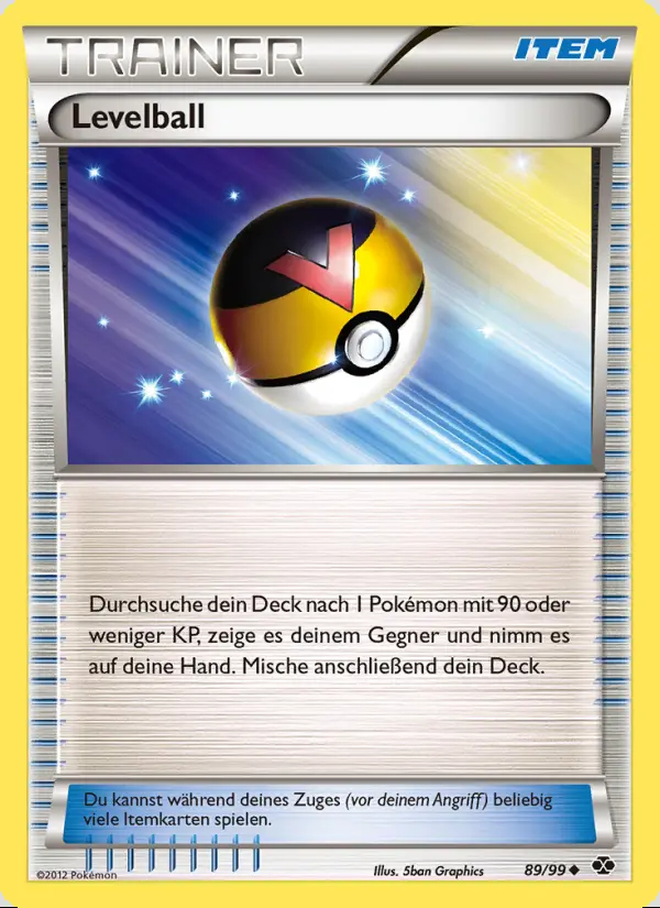 Image of the card Levelball