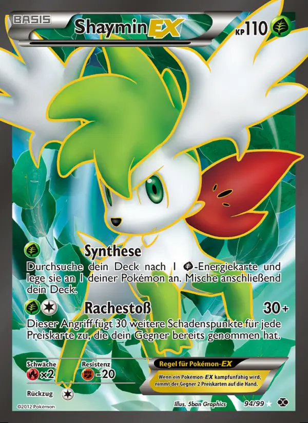 Image of the card Shaymin-EX