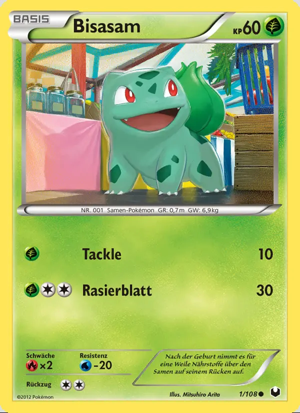 Image of the card Bisasam