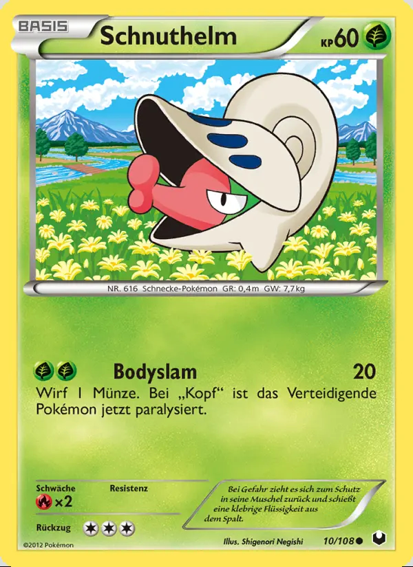Image of the card Schnuthelm