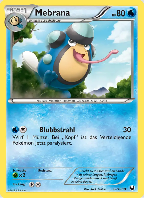 Image of the card Mebrana