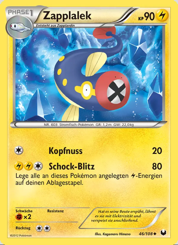 Image of the card Zapplalek