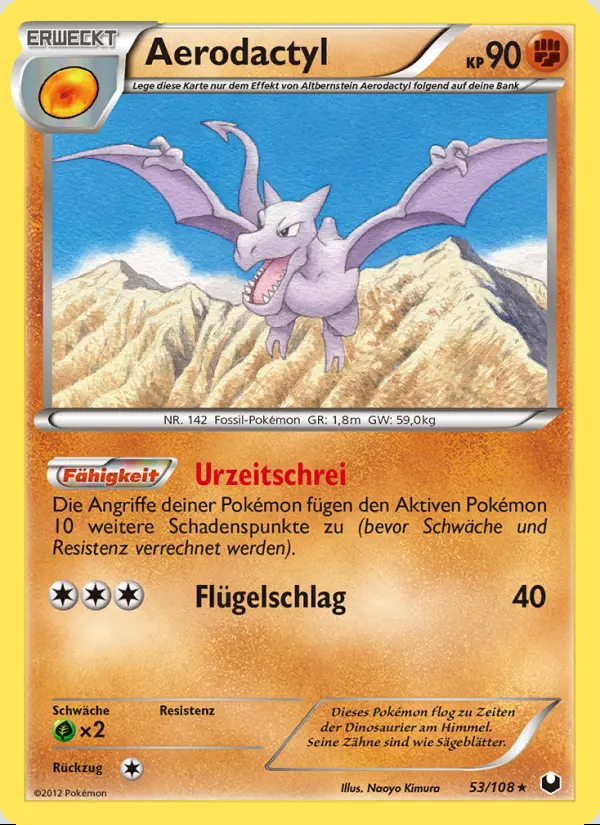 Image of the card Aerodactyl