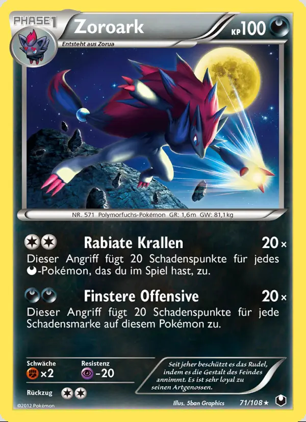Image of the card Zoroark