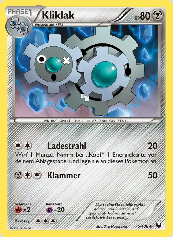 Image of the card Kliklak
