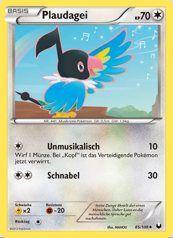 Image of the card Plaudagei