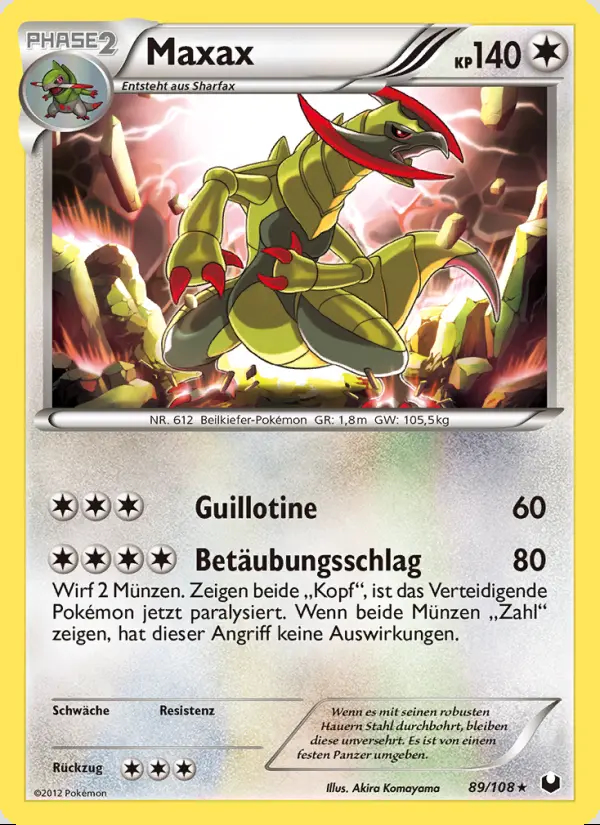 Image of the card Maxax