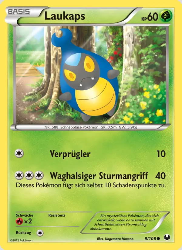 Image of the card Laukaps
