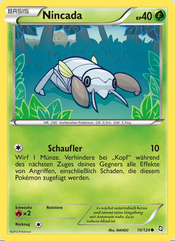 Image of the card Nincada