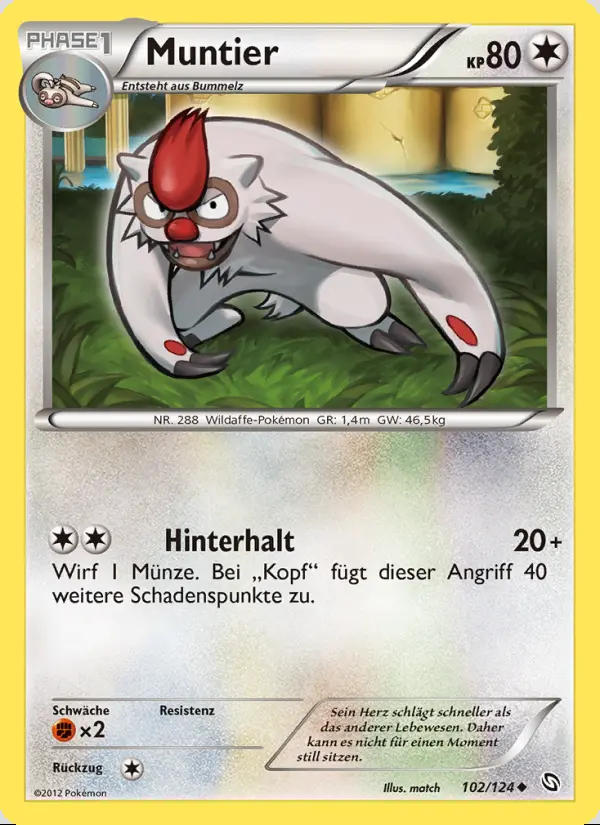 Image of the card Muntier