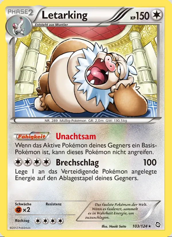 Image of the card Letarking