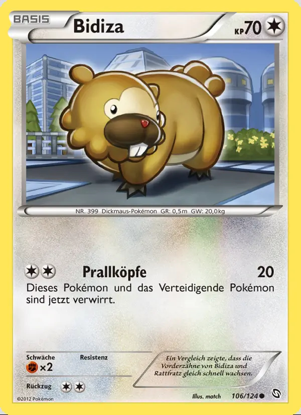 Image of the card Bidiza