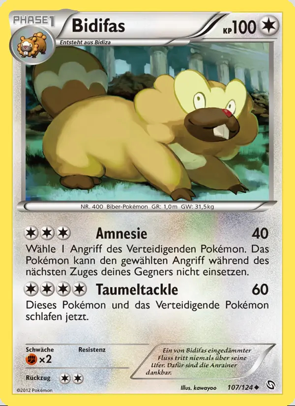 Image of the card Bidifas