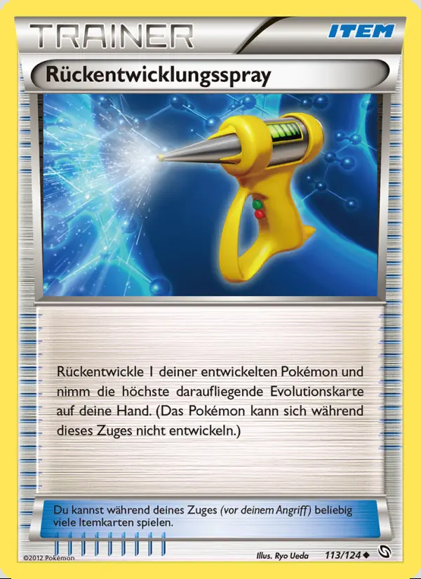 Image of the card Rückentwicklungsspray