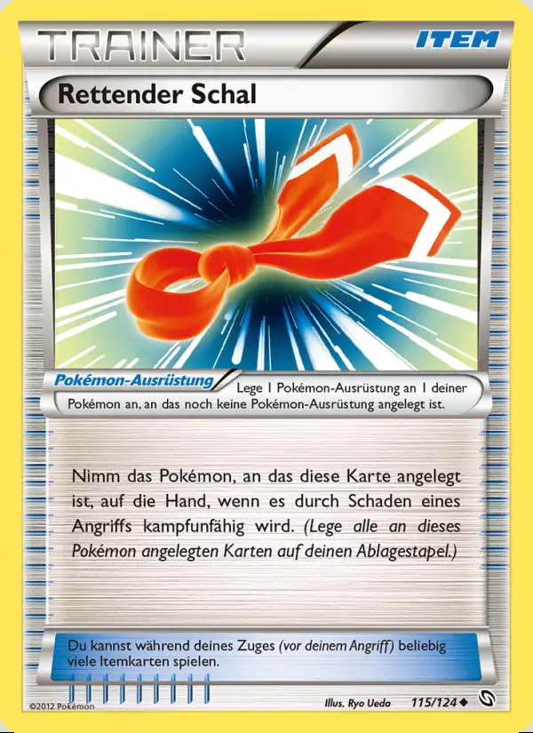 Image of the card Rettender Schal