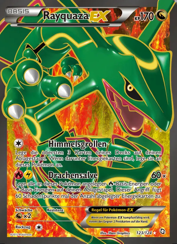 Image of the card Rayquaza-EX