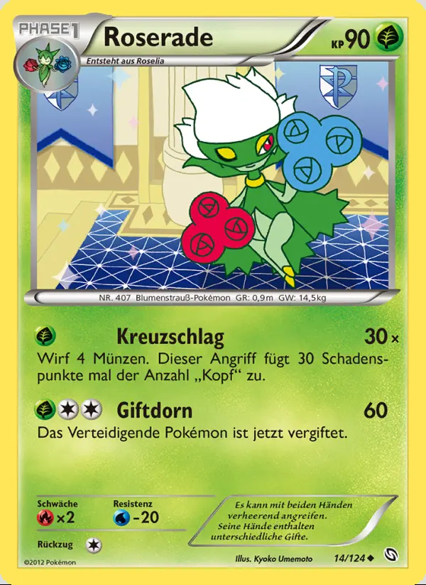 Image of the card Roserade