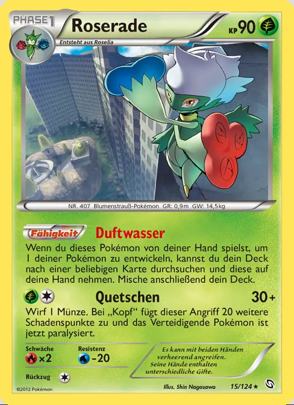 Image of the card Roserade
