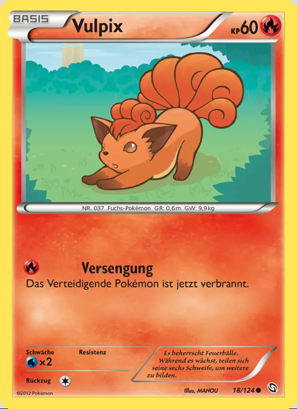 Image of the card Vulpix