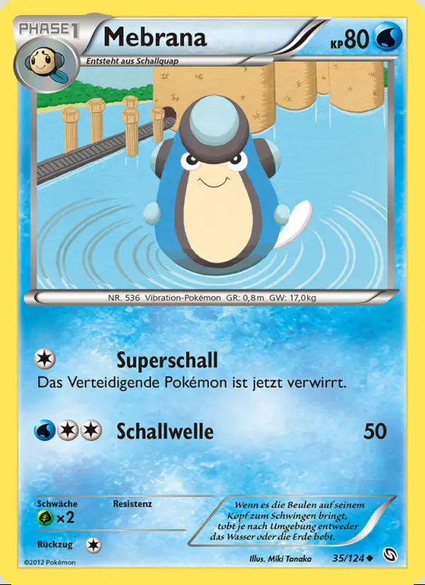 Image of the card Mebrana