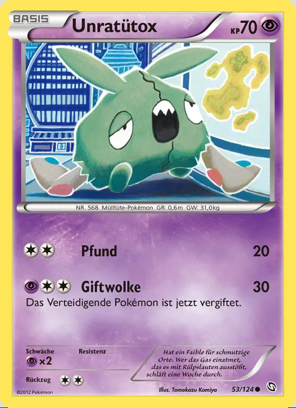 Image of the card Unratütox