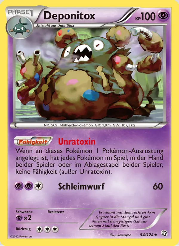 Image of the card Deponitox