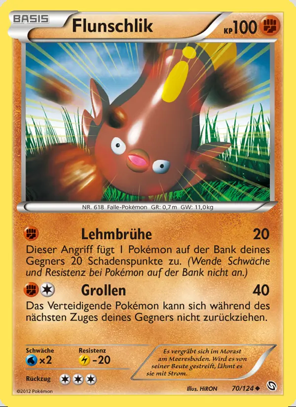 Image of the card Flunschlik