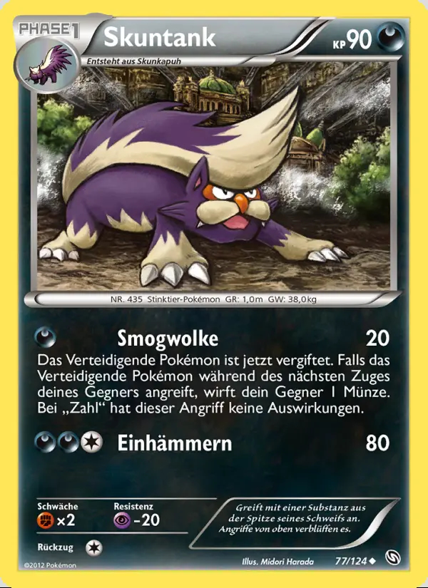 Image of the card Skuntank