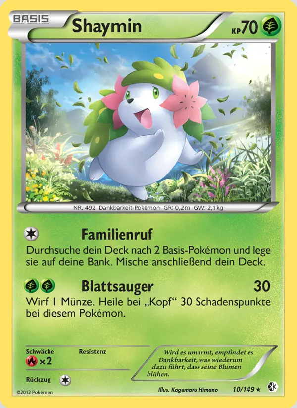 Image of the card Shaymin
