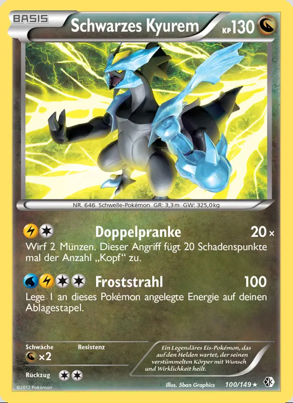 Image of the card Schwarzes Kyurem